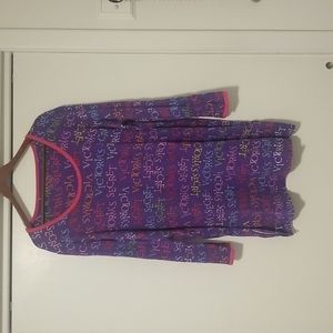 Victoria's Secret long sleeve cotton nightgown